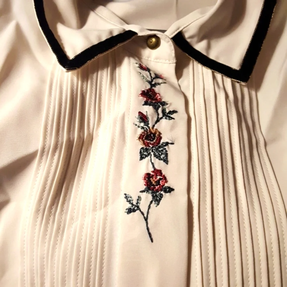 Kcoret Womens Button Up Blouse Size 18W - Picture 3 of 8